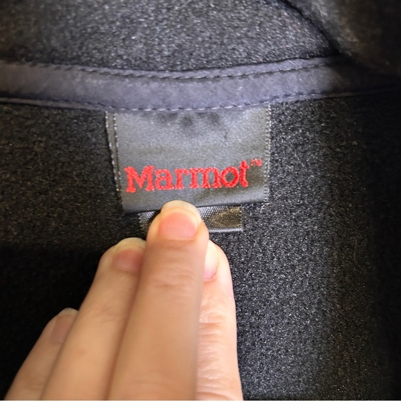 Marmot Women’s Small Black Outerwear 1/4 Zip Pullover Fleece Active layering - Picture 5 of 10